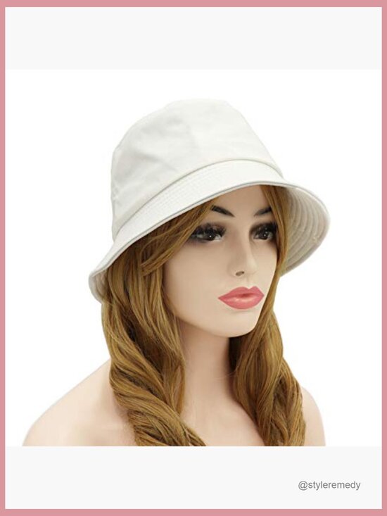 12 Pack Bucket Hats for Women Summer Cotton Beach Sun Hat main image 6